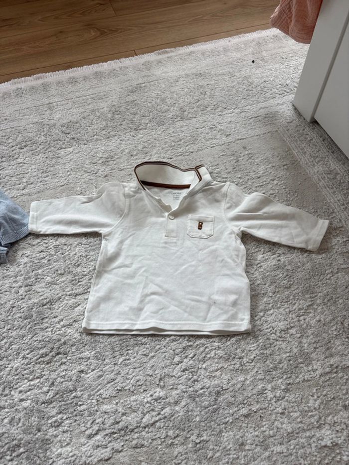Polo manche longue Obaïbi 6 mois
