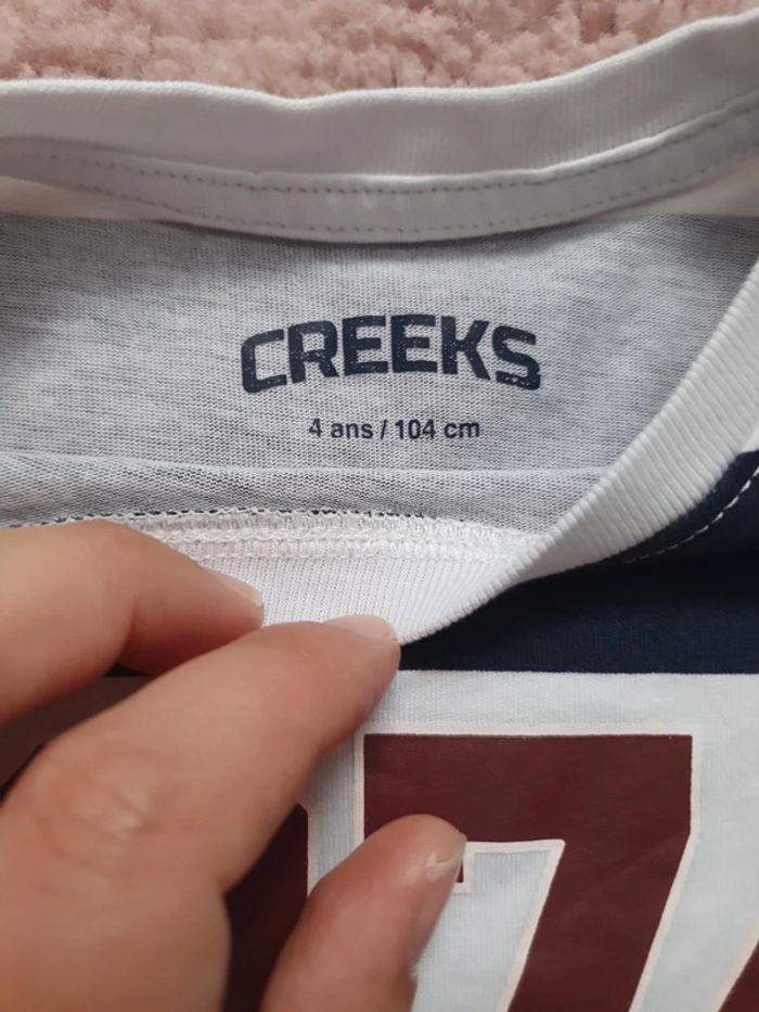 Tee shirt creeks 4 ans garçon - photo numéro 3