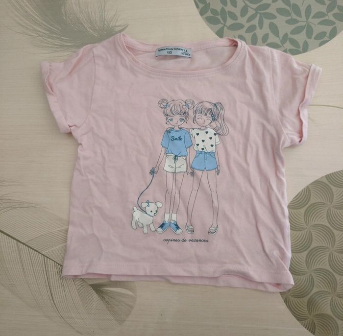 T-shirt FPC fille 4 ans
