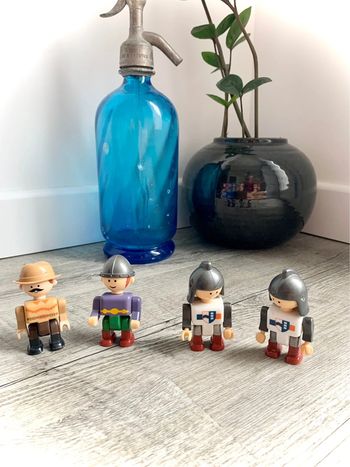 Lot figurines Type playmobil et lego