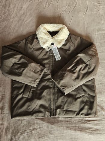 Veste puffer puffertech Uniqlo x Clare Waight Keller kaki – Taille M – Unisexe – chaude - Neuve