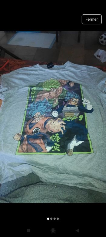 Tee-shirt dragon Ball h7