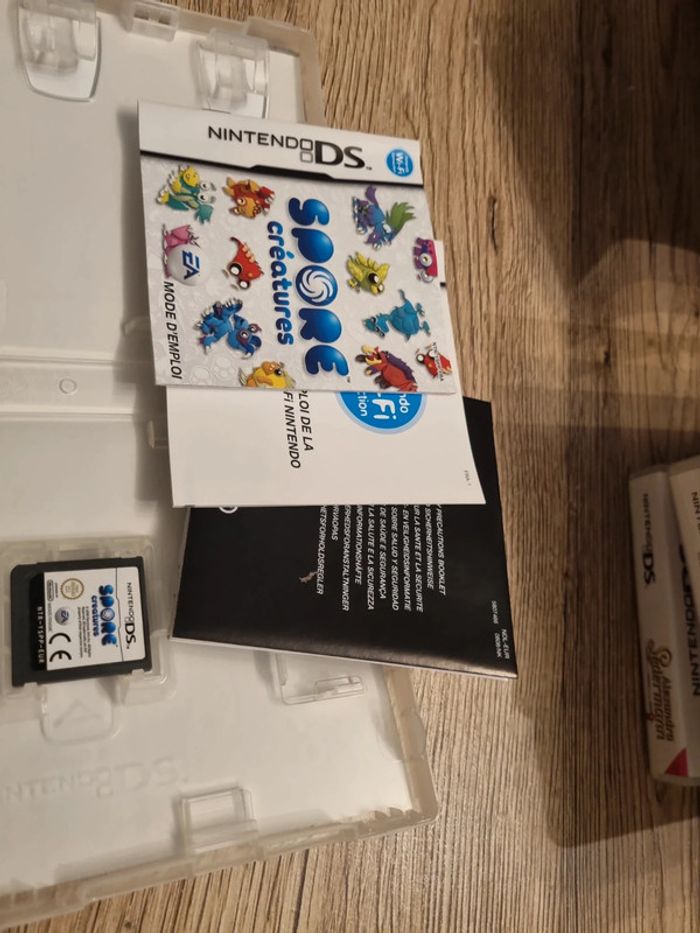 spore créatures complet nintendo ds jeu avec notice - photo numéro 5