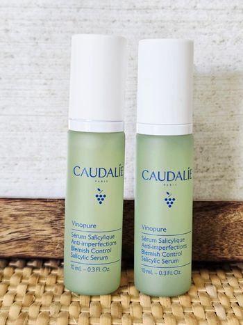 Caudalie Vinopure Sérum Acide Salicylique Anti-imperfections 2 X 10 ml Neuf 