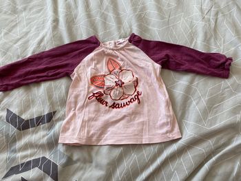 T-shirt manches longues fille