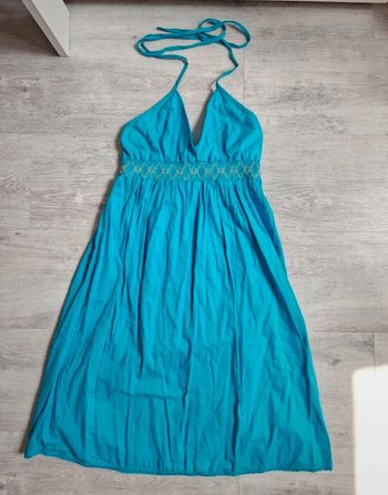 Superbe robe turquoise Tommy Hilfiger XS