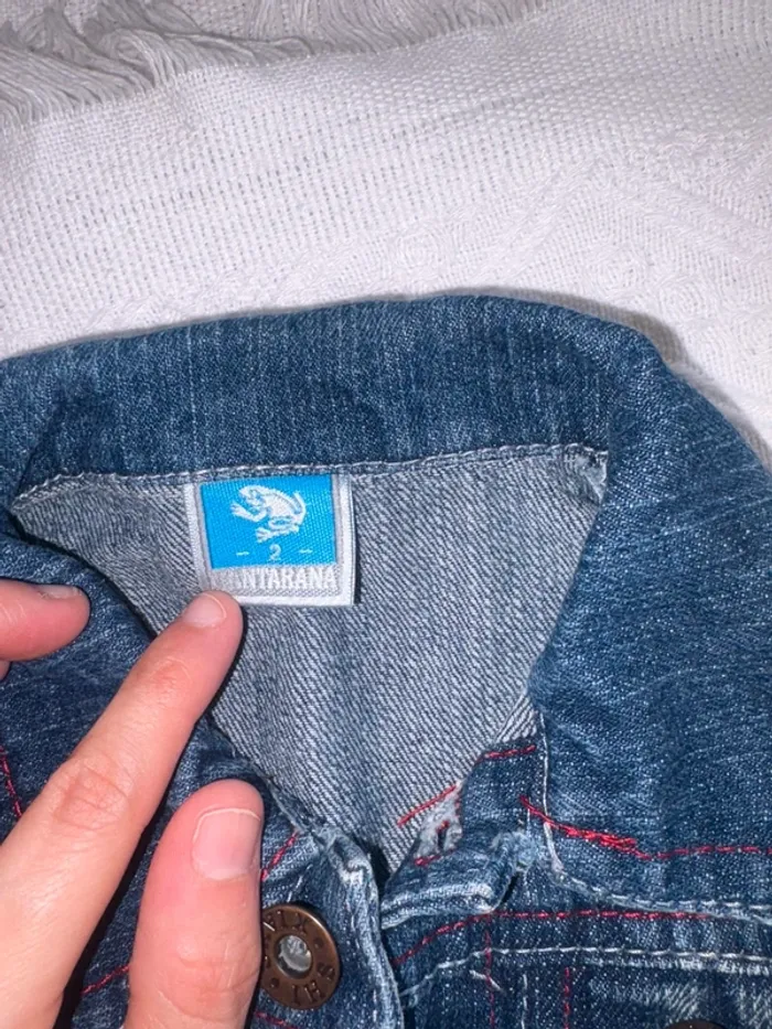 Veste en jeans 2 ans - photo numéro 3