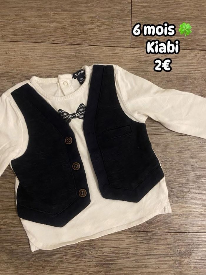 T-shirt 🍀 6 mois 🍀 Kiabi