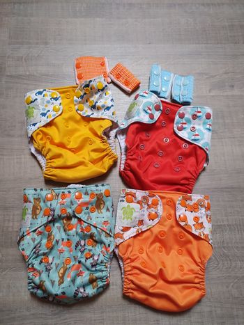 Couches lavables à poche