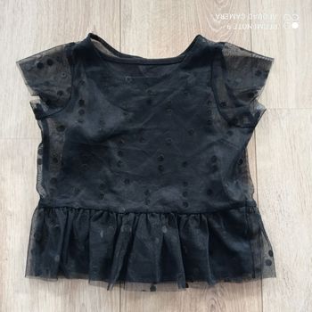 Blouse noire 3ans