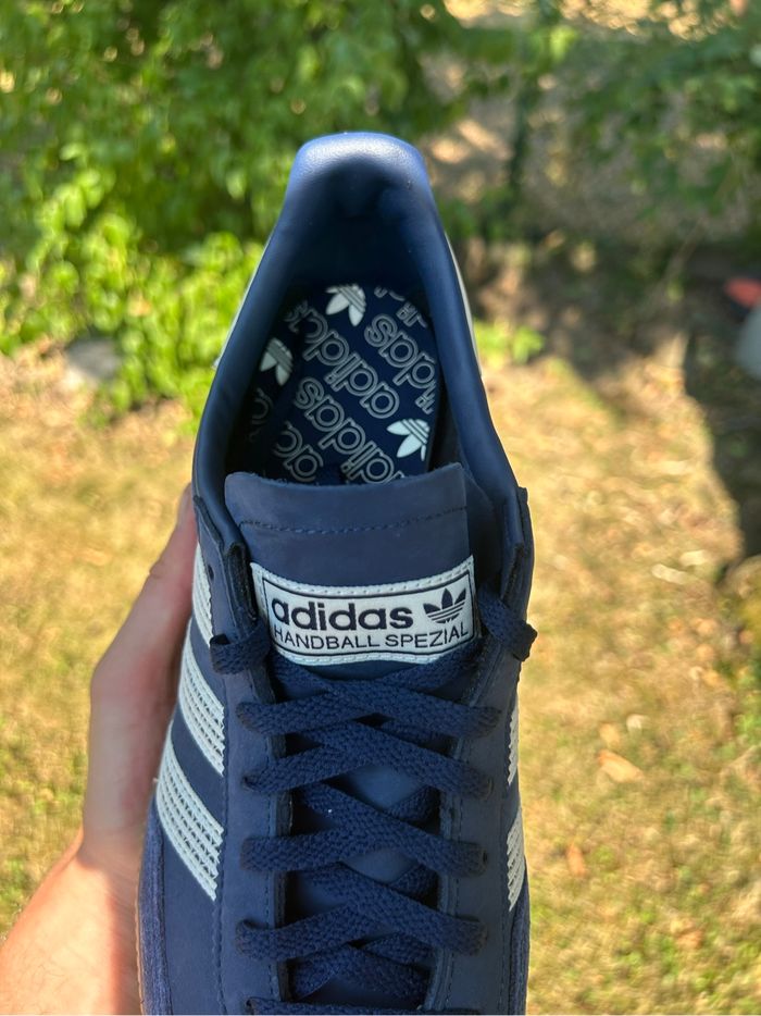 Chaussures Adidas Handball Spezial W, bleue et neuve - photo numéro 4
