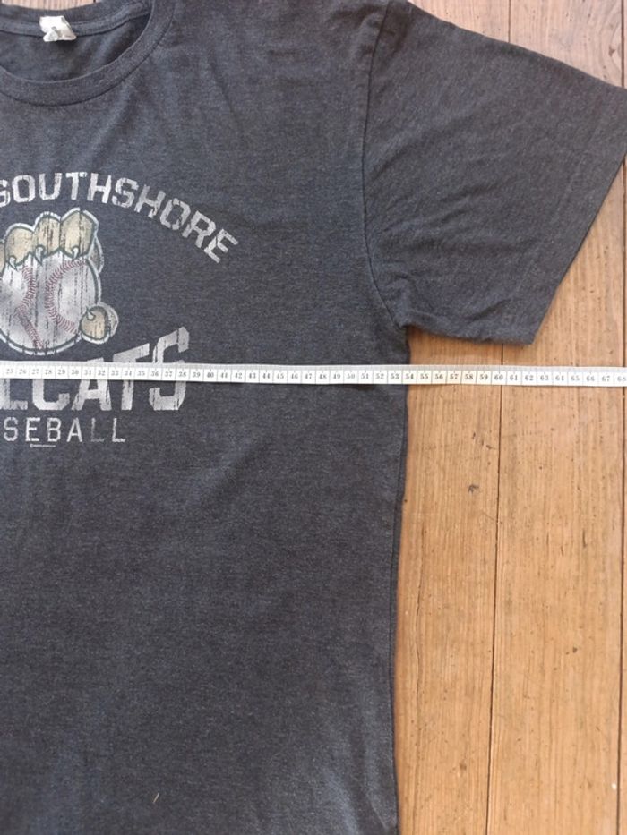 T-shirt USA university baseball Railcats L - photo numéro 6