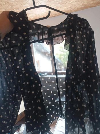 Blouse cache coeur