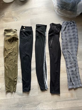 Lot 5 pantalons grossesse