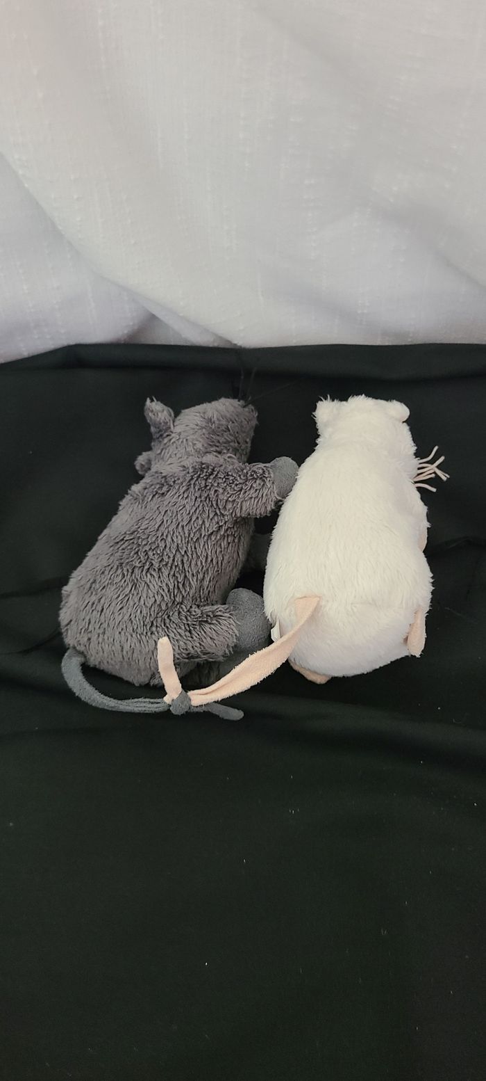 Petit Doudou souris rat gris IKEA - photo numéro 3