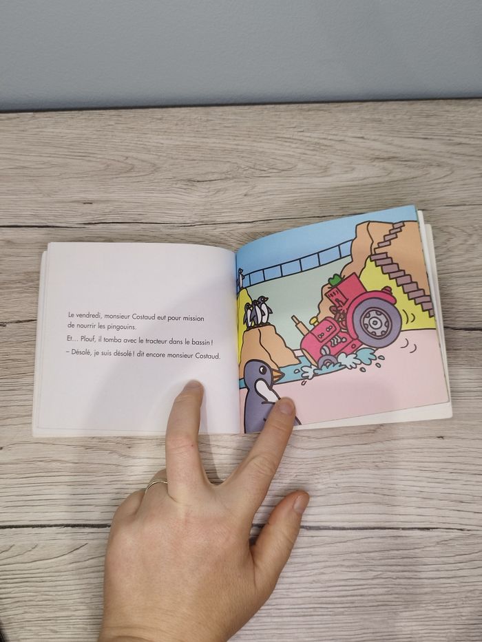 Livre Monsieur Madame au boulot M. Costaud - photo numéro 5