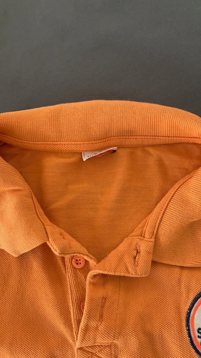 Polo orange 14 ans Tape à l’œil - photo numéro 4