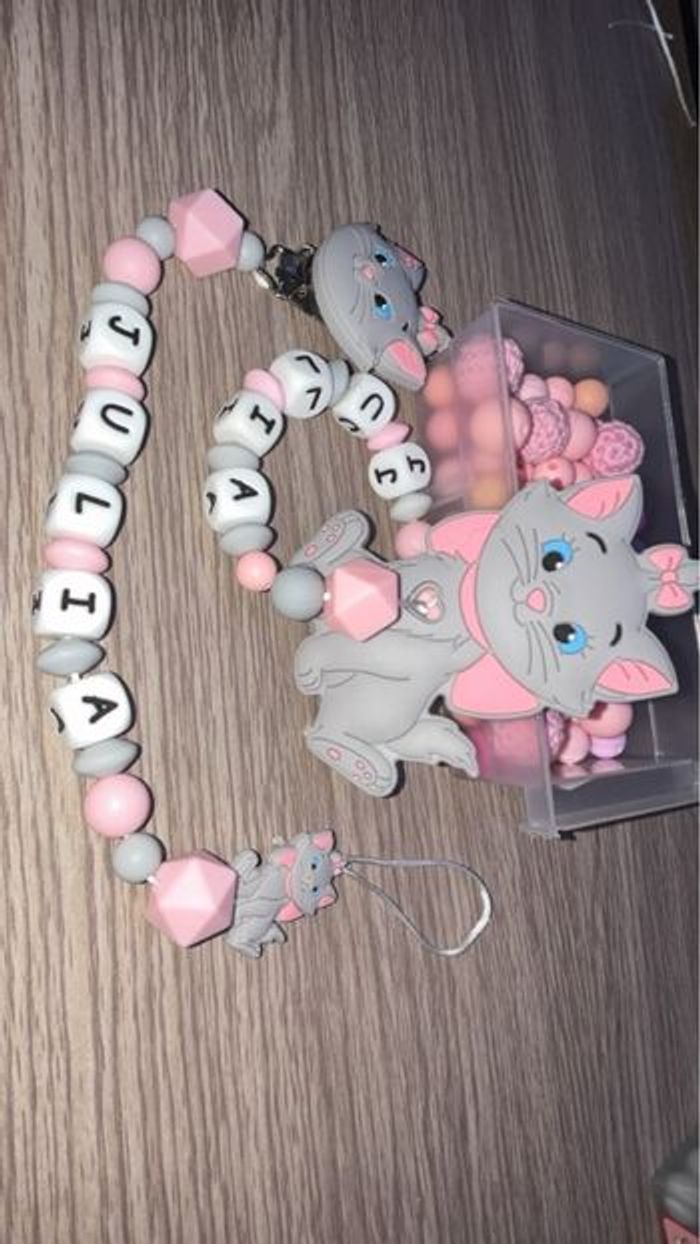 Ensemble attache tétine et anneaux’ de dentition - photo numéro 6