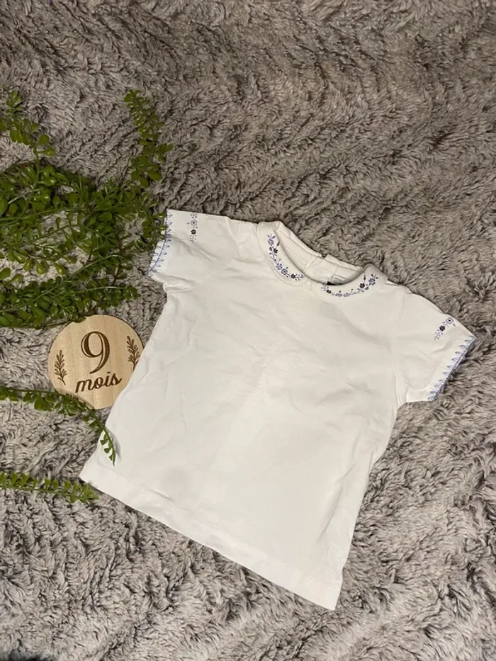 Polo fille 9 mois
