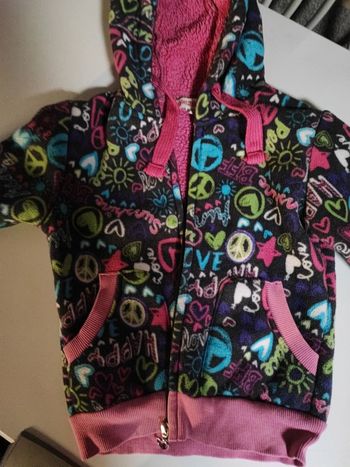 Gilet girl2girl 6/7 ans polyester
