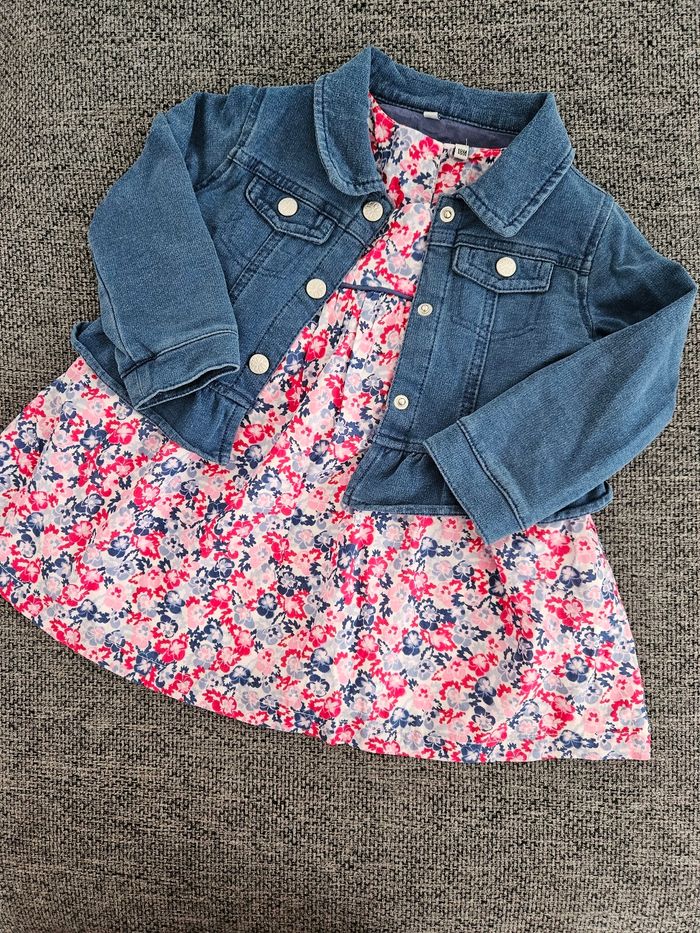 Ensemble robe et veste 18 mois