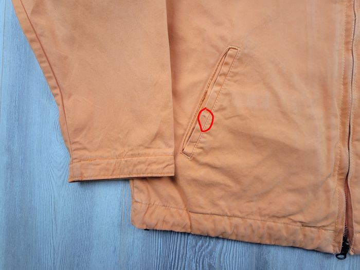 Veste Napapijri orange – Full zip – Taille L – Logo brodé - photo numéro 4