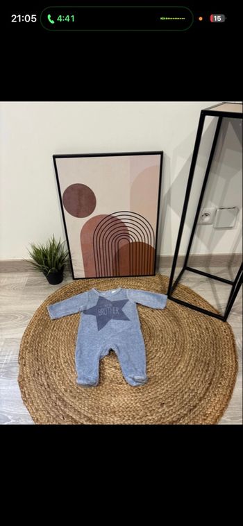 Pyjama bébé garçon taille 1 mois 