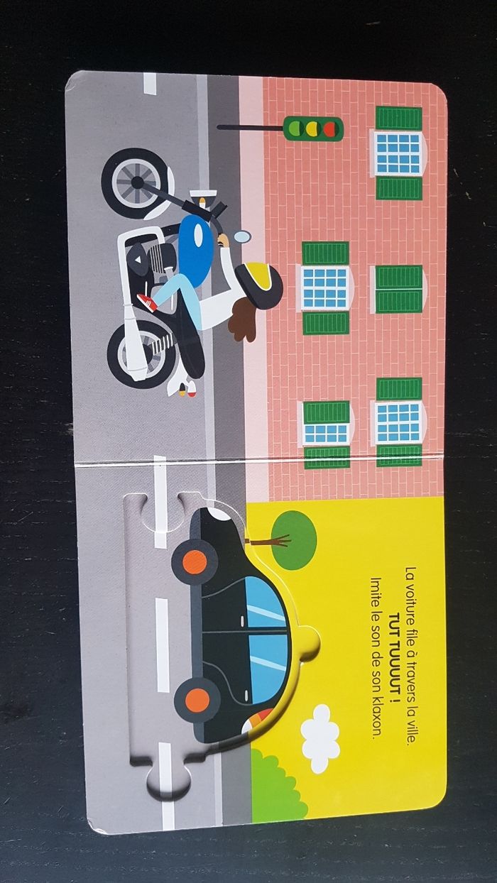 Livre puzzle vehicules - photo numéro 5