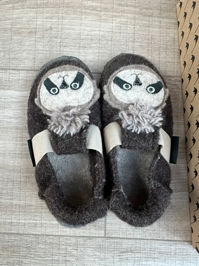 Chaussons Pantoufles ours Nanga 27 marron - photo numéro 8