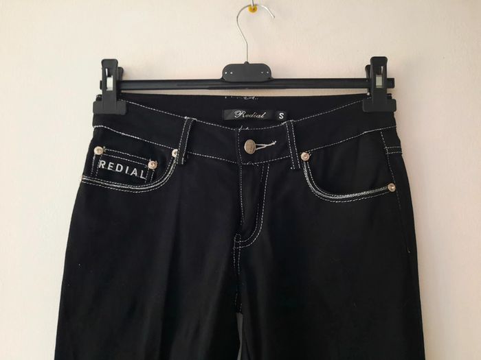👖 jeans skinny noir femme Redial Taille S 👖 - photo numéro 2