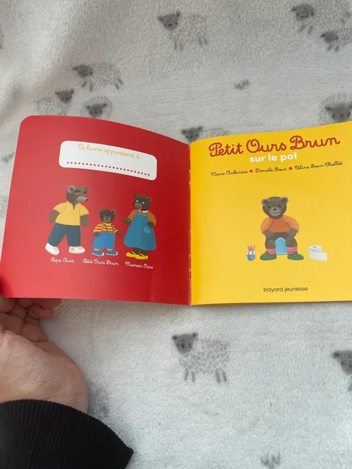 Livre petit ours brun sur le pot - photo numéro 2