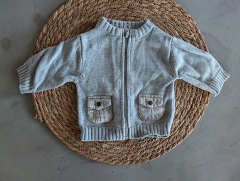 Veste chaude à fermeture éclair gros clair taille 1 mois garçon