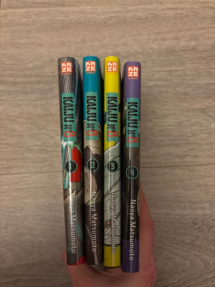 Manga Kaiju Tome 1 a 4 - photo numéro 2
