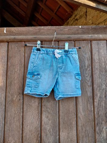 Short en jean bébé garçon 18 mois Gémo