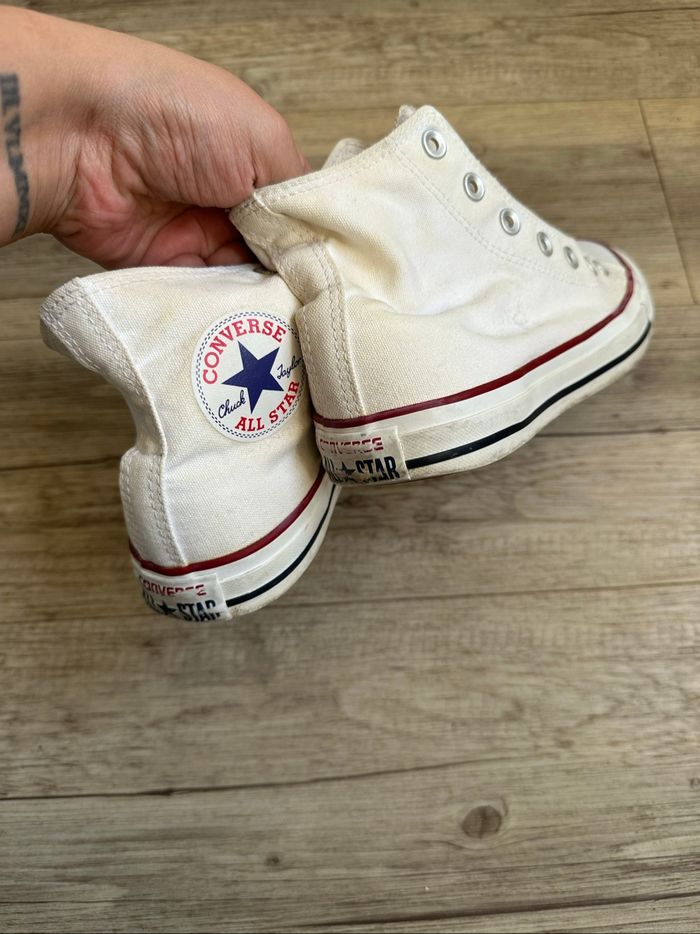 Converse  haute taille 39 sans lacets - photo numéro 3