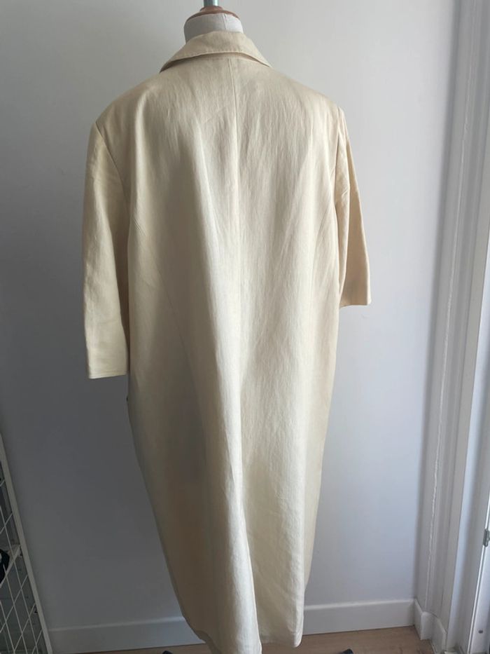Manteau court crème Marina Rinaldi – chic et élégant - photo numéro 2