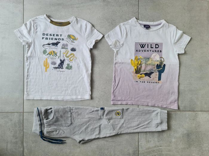 Ensemble T-shirt manches courtes pantalon jogging 6 ans