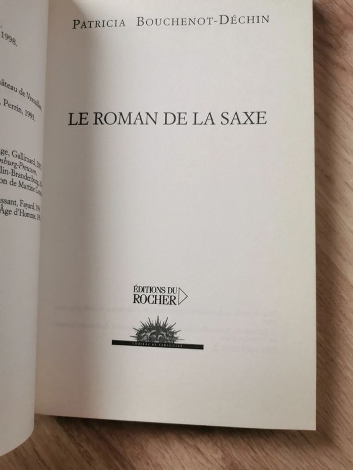 Le Roman de la Saxe, livre de Vladimir Fédorovski - photo numéro 2