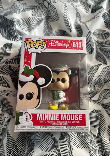 Figurine Funko pop Minnie mouse Noël 