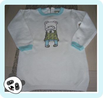 robe/pull kimbaloo 24 mois neuve juste lavée