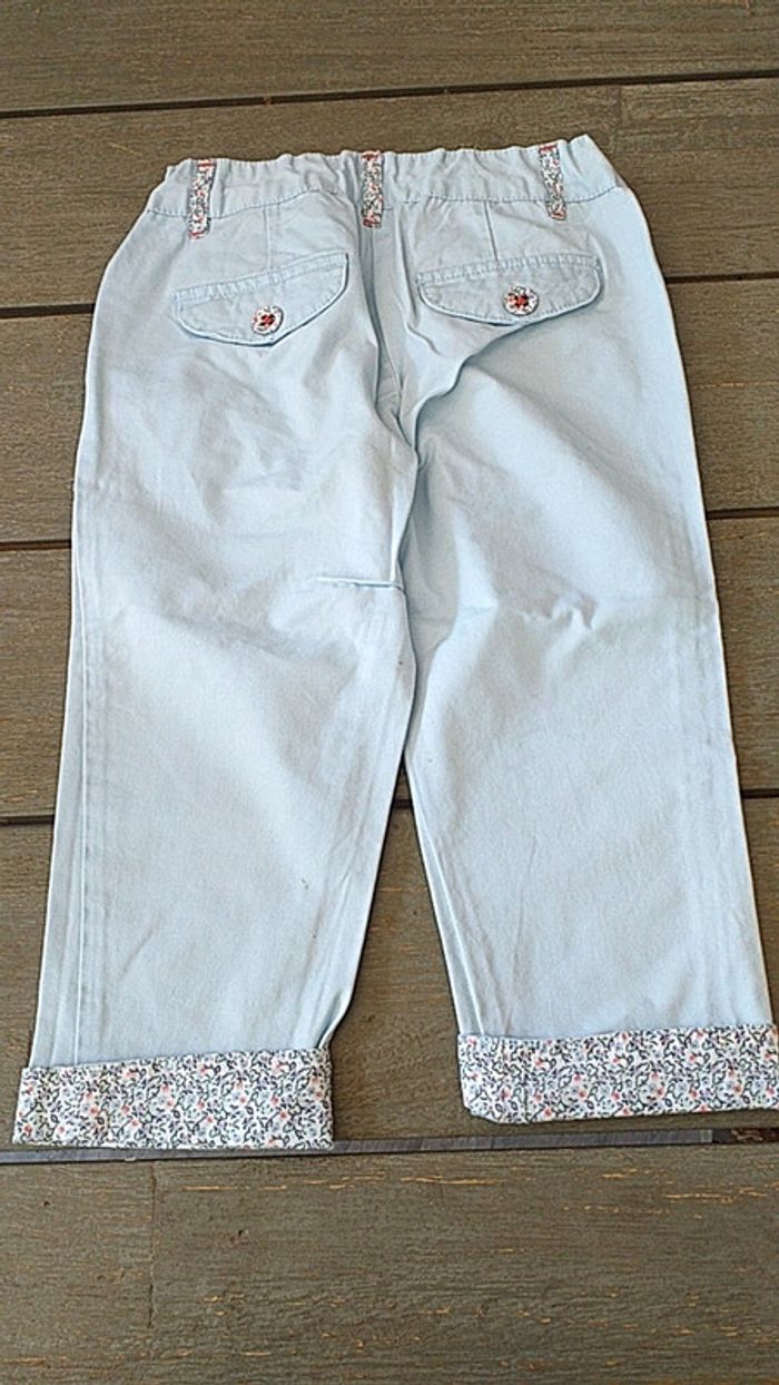 Pantacourt vert d'eau 6 ans - photo numéro 3