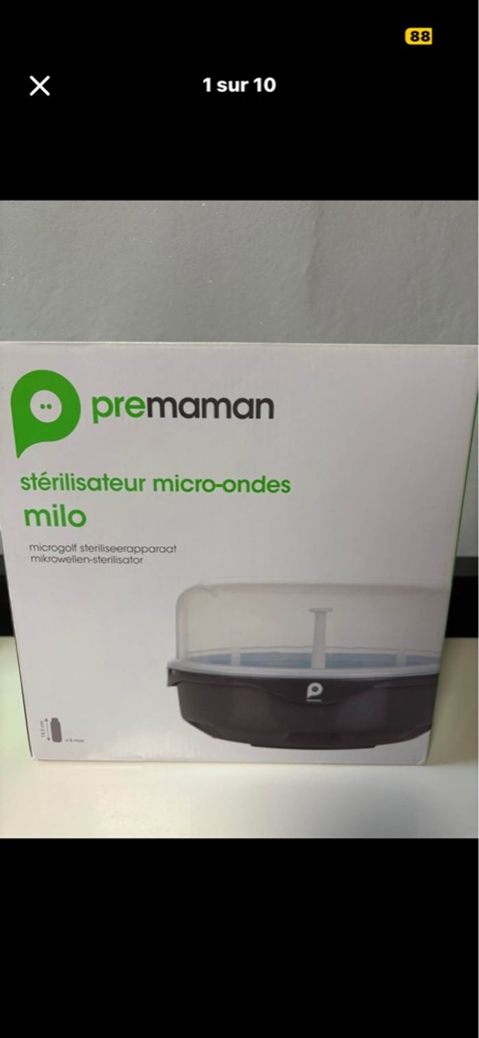 Stérilisateur micro-ondes