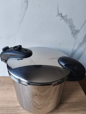 Autocuiseur argenté/silver pression Inox 10L