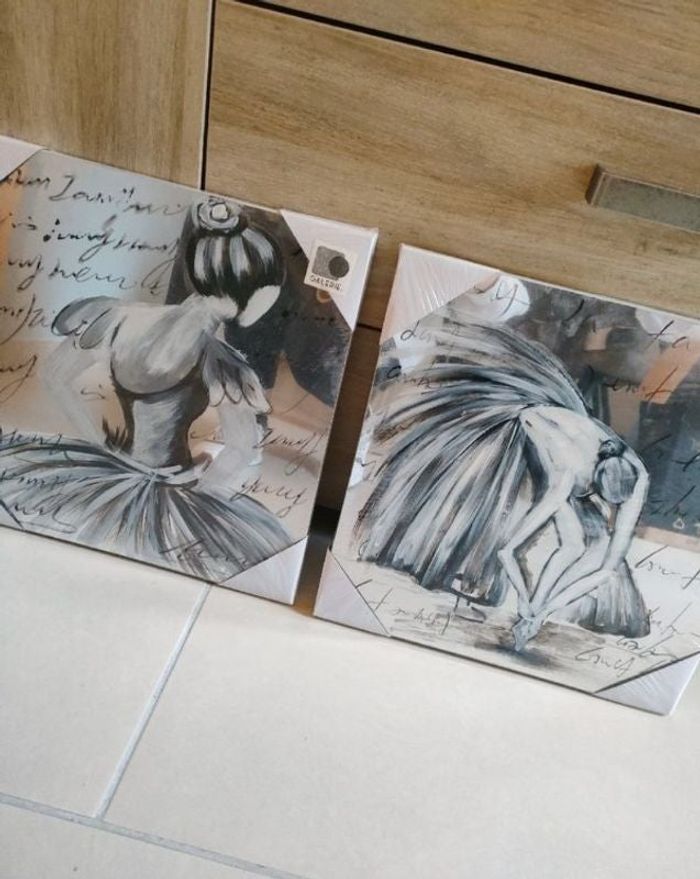 2 tableaux danseuse