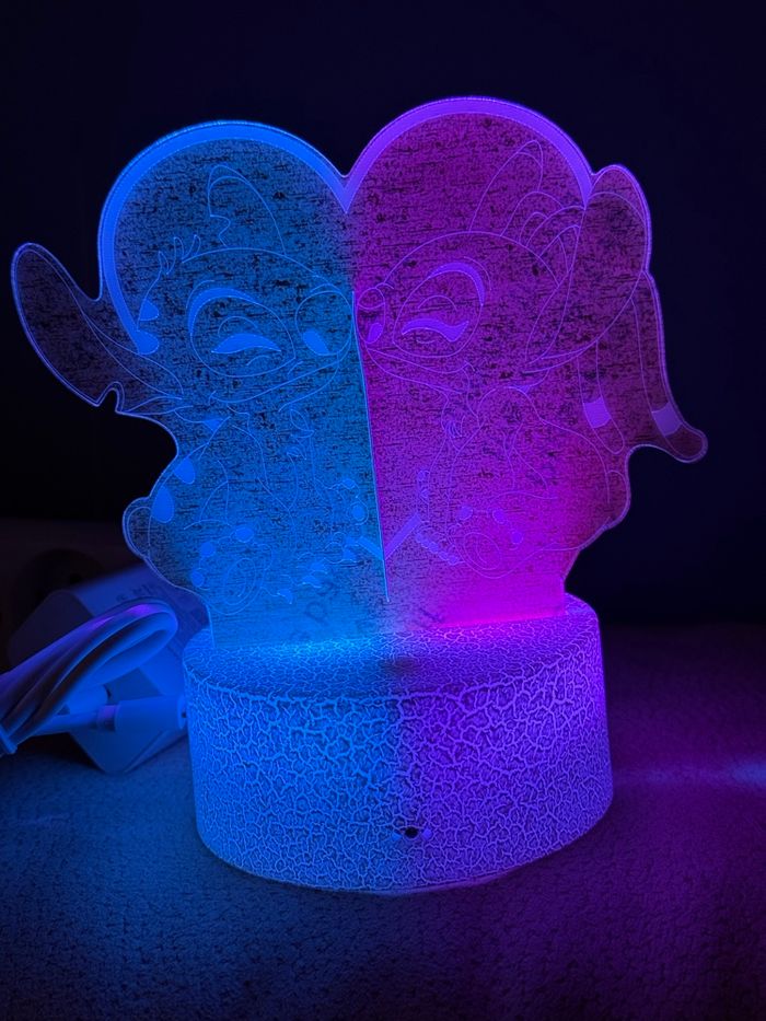 Lampe veilleuse stitch - photo numéro 3