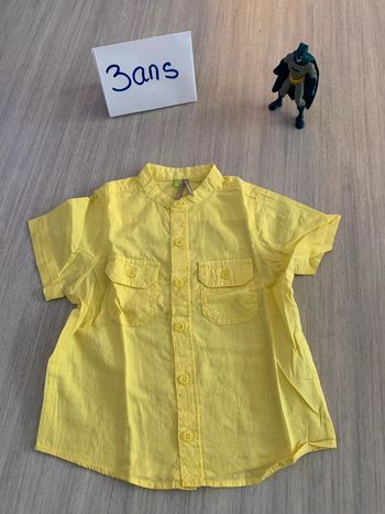 Chemise jaune