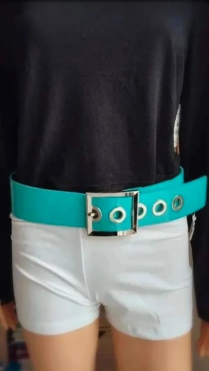 A ne pas rater ceinture bleu brillante 90 cm