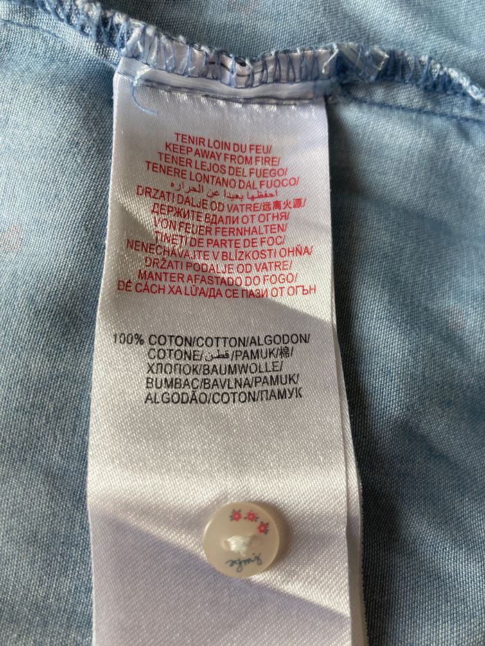 tunique imprimé en denim - photo numéro 6