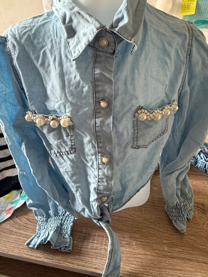 Chemise|jean|