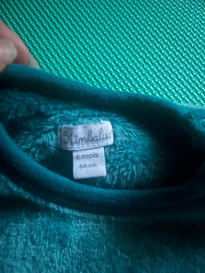 Pull faon bleu fourée 6M Kimbaloo - photo numéro 2